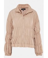 NWT MISSGUIDED Woman’s Blush Ruched Bomber Jacket  Size 2 - $39.60