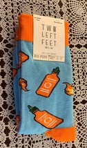 Big Feet Unisex Crew Socks Hey Hot Stuff Hot Sauce Design Brand New Gift Item - £9.50 GBP
