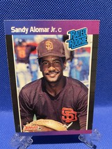 Sandy Alomar Jr. 1989 Donruss Baseball Card # 28 - £7.87 GBP