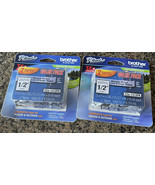 2 PK Brother P-Touch TZe-131 BLACK CLEAR Label Tape Ptouch TZ OEM ORIGIN... - $12.77