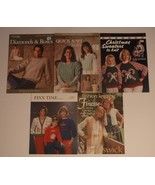 Knitting pattern books / booklets Lot of 5 Quick Knit Mother &amp; Daughter ... - £7.46 GBP