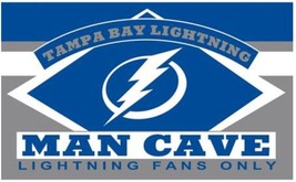 Tampa Bay Lightning Flag 3x5ft Banner Polyester Hockey Stanley Cup lightn007 - £15.77 GBP