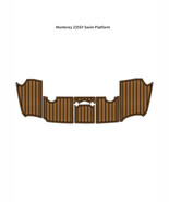 Monterey 335SY Swim Platform Boat EVA Foam Teak Deck Floor Pad Mat Flooring - $615.46 CAD