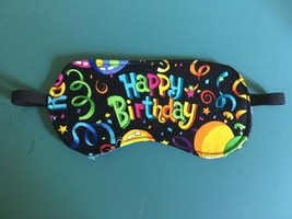 New HAPPY BIRTHDAY SLEEP MASK Eye Sleepwear Bedroom Clothing  - $13.99