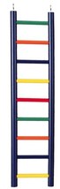 Prevue Carpenter Creations Hardwood Bird Ladder Assorted Colors 9 Rung 18&quot; Long - £43.09 GBP