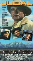 Jubal [1989 VHS] 1956 film starring Glenn Ford, Ernest Borgnine, Rod Ste... - $1.13