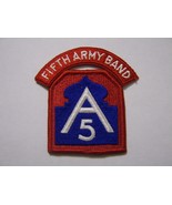 5th ARMY PATCH WITH FIFTH ARMY BAND TAB - FULL COLOR - $180.03 MXN