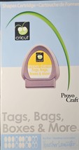 Cricut Tags Bags Boxes and More Shapes Cartridge - £4.41 GBP