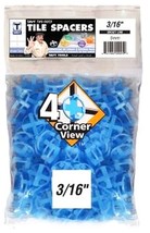 100 Circular rOund TILE SPACERS 3/16&quot; 5 mm 2 sided BLUE Plastic Circle T... - €26,28 EUR