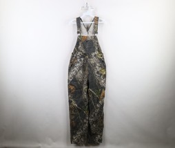 Vtg 90s Streetwear Boys Large Faded Mossy Oak Camouflage Overalls Bibs C... - $59.35