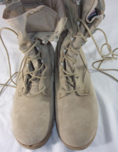 Usgi Altama Combat Tactical Hot Weather Desert Tan Boots Speed Laces 6W 6 Wide - £32.36 GBP