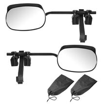 Towing Mirrors, Universal Clip-on Side Mirror Extenders with Rainproof &amp; - $54.45