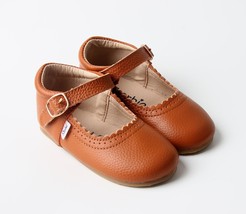 Baby Mary Jane Brown Baby Shoes Baby Mary Jane Shoes Toddler Shoes - £15.80 GBP+