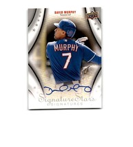 2009 Upper Deck David Murphy Signatures Stars AUTO Texas Rangers - $6.79