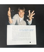 LEONARDO DiCAPRIO Ready to Act Magazine Clipping - $21.96 CAD
