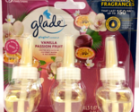 (1) Glade Plugins Scented Oil Refill Vanilla Passion Fruit Pack of 3 - $17.95