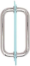 8&quot; Back To Back Tubular Shower Door Pull By Dynasty Hardware In Polished Chrome - $41.96