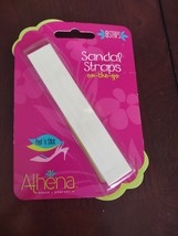 Sandal Straps On The Go Peel N Stick 8 Strips White - $17.45 CAD