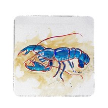 Betsy Drake Blue Lobster Coaster Set of 4 - £27.23 GBP