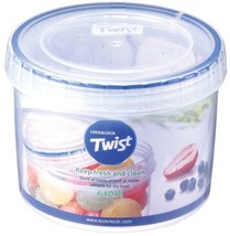 21.6 Oz. Twist Top Round Food Container - £12.52 GBP