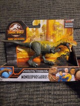 Jurassic World MONOLOPHOSAURUS Savage Strike Cretaceous Dinosaur Figure Netflix - £10.11 GBP