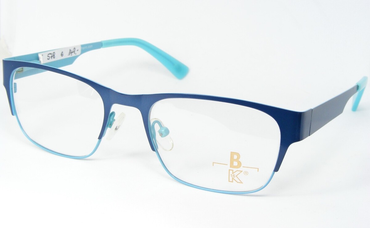 Brillenmann K16 K1292 888 Azul Gafas Montura Metálica 51-18-140 Alemania - $66.32