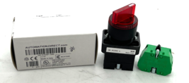 NEW Automation Direct GCX3251-24L 2 Position 22mm Selector Switch Red - $14.84