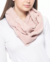 Womens Scarf Woven Chenille Loop Blush Pink CHARTER CLUB $25 - NWT - £4.23 GBP
