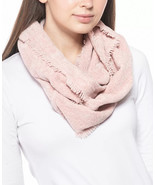 Womens Scarf Woven Chenille Loop Blush Pink CHARTER CLUB $25 - NWT - £4.32 GBP