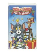 Tom and Jerry VHS Tape Paws For A Holiday Kids Christmas Winter Shows NE... - $24.74