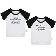 You&#39;re Going to Be Grandparents Pregnancy Announcement T-shirts Baby Graphic Tee - £15.73 GBP