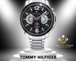 Tommy Hilfiger Men’s Quartz Stainless Steel Black Dial 46mm Watch 1791472 - £95.97 GBP
