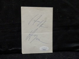 Hulk Hogan Autographed Cut Shell Gas Station Receipt Jsa Coa Wwe Wwf Wcw Nwo - £149.76 GBP