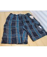 NWT Polo Sport Men's Swim Trunks Ralph Lauren Classic Plaid Navy Blue - ... - $24.99