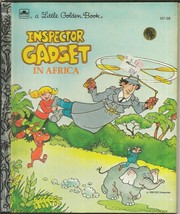 ORIGINAL Vintage 1984 Golden Book Inspector Gadget in Africa - £11.66 GBP