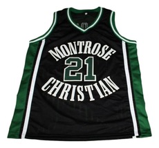 Greivis Vasquez Custom Montrose Christian Men Basketball Jersey Black Any Size image 4