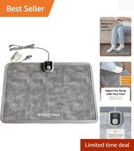 Tap-to-Activate Heated Floor Mat - Silent, Energy-Efficient Underfoot Co... - $98.95