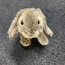 Toys R Us Brown gray 2010 Bunny Rabbit Plush Stuffed Animal Toy Realistic Easter - £16.00 GBP