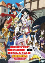 Monster Girl Doctor Vol.1-12 (DVD) Complete Series English Dub/Sub NEW - $14.85