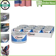 Long-Lasting 4-Hour Chafing Dish Fuel - 12 Resealable Cans, 7.26 Oz Each - $1,142.78 MXN