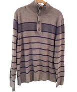 Men’s Banana Republic Italian Merino Wool   Sweater  4 button LARGE - £12.87 GBP