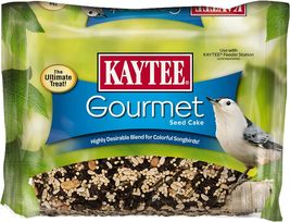 Kaytee Wild Bird Gourmet Seed Cake For Cardinals, Chickadees, And More, 2 Pounds - £7.20 GBP