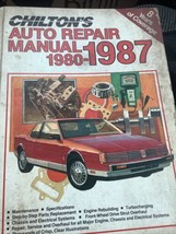 Chiltons Auto Repair Manual Hardcover 1980-1987 7670 U.S And Canadian Cars Vin - £14.49 GBP