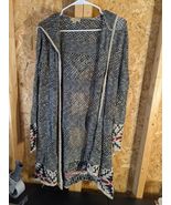 Live and Let Live large size open knit wrap around hoodie - $27.78 CAD