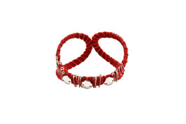 Miss Gummo Womens Safety Pin 2141226 Hairband Red - $61.45