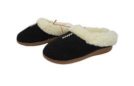 Dearfoams Memory Foam Women&#39;s Sz M Slippers Comfy Warm &amp; Soft Faux Fur Slip-ons - £19.61 GBP