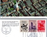 Aerial View North Church Boston MA Postal Society Postmarks Chrome Postc... - £3.90 GBP