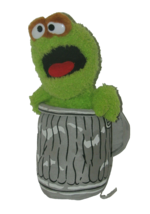 Sesame Street Nanco 2003 OSCAR the GROUCH Plush Stuffed Toy 13" - $14.83