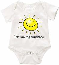 You are my sunshine Infant Romper Creeper - Baby Shower - Baby Reveal - Birthday - £11.77 GBP