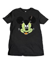 Disney Mickey Mouse Frankenstein Haunted Mansion T Shirt XS Halloween - £18.20 GBP